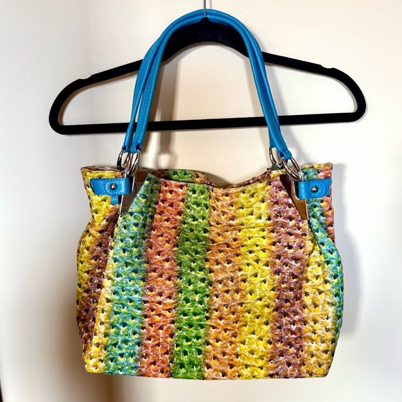 Vintage Handbags - Y2K multi color purse